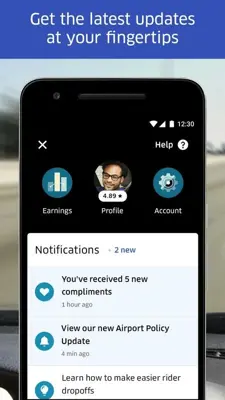 Uber Driver android App screenshot 3